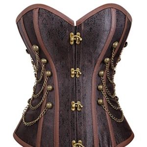 steampunk corset.